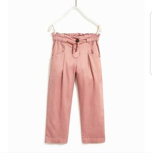 Pink Zara Girls Pants